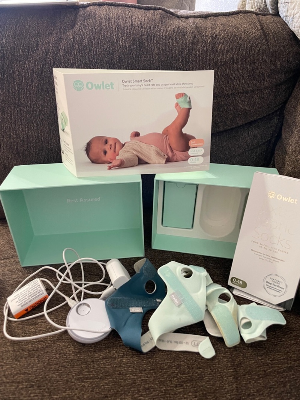 Owlet Smart Sock Baby Monitor - 3rd gen